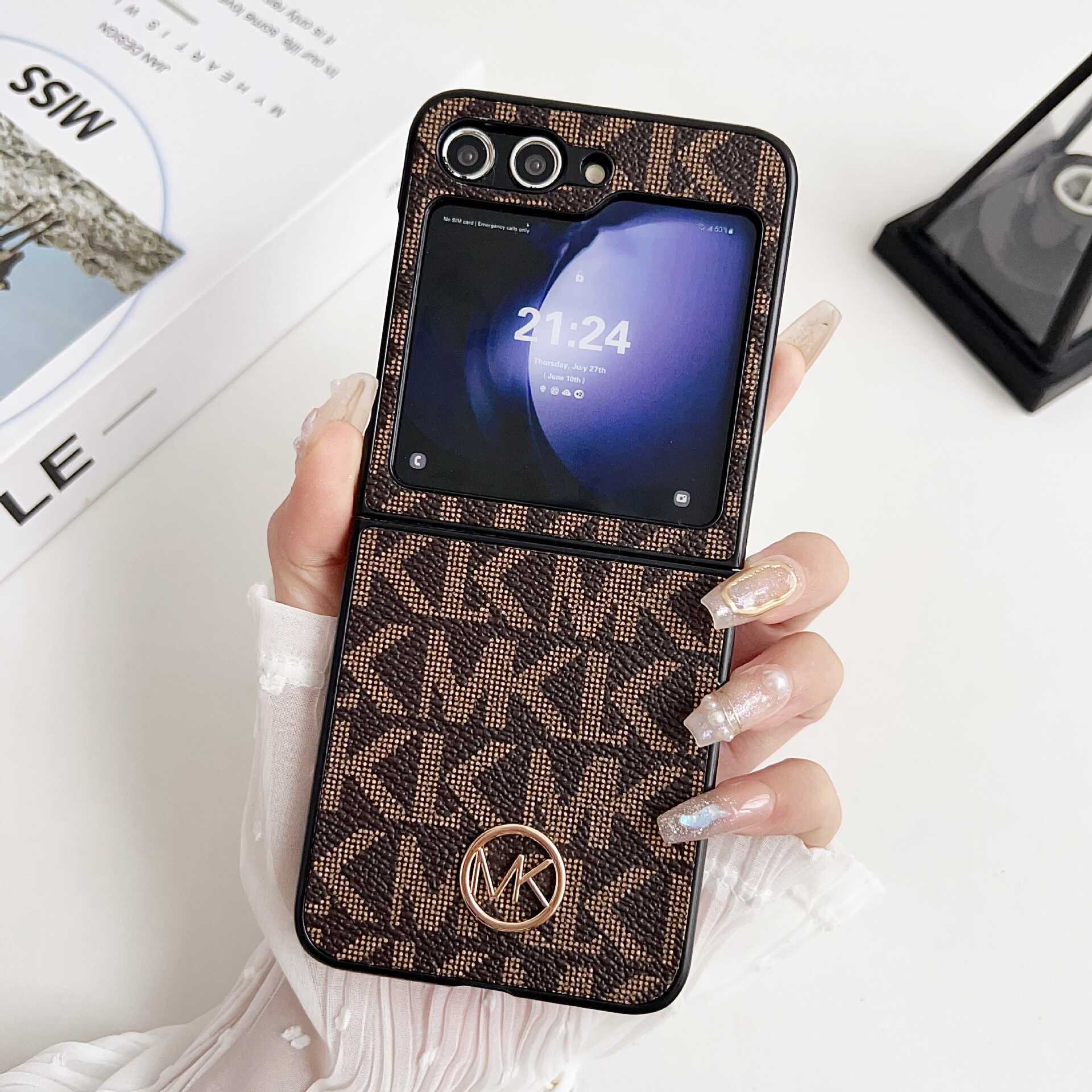 Fashion Embossed Case for Galaxy Z Flip