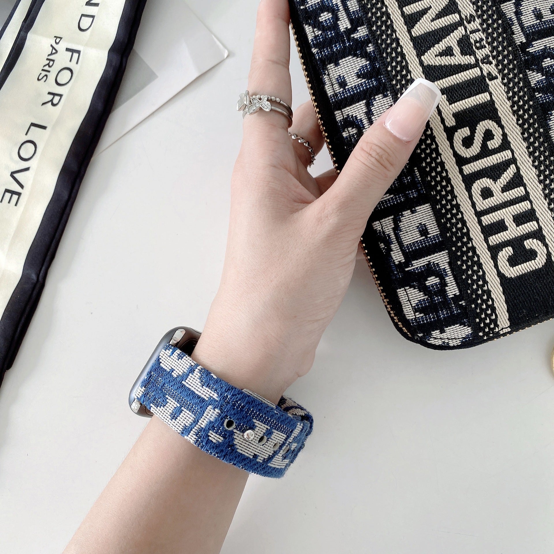 Denim Fashion Watch Strap