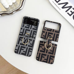 Fashionable Canvas Flip Case