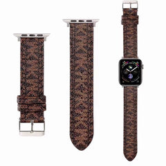 Leather Full Embossed Apple Watch Band