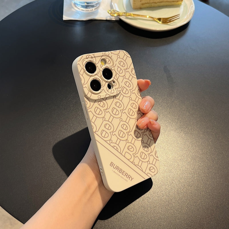 Luxury printed silicone case