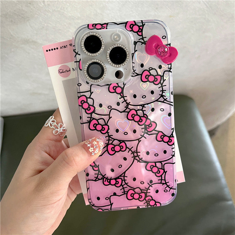 Cute laser cartoon case