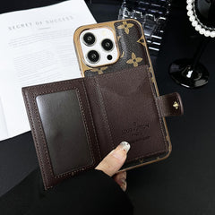 Luxury electroplated frame coin purse case