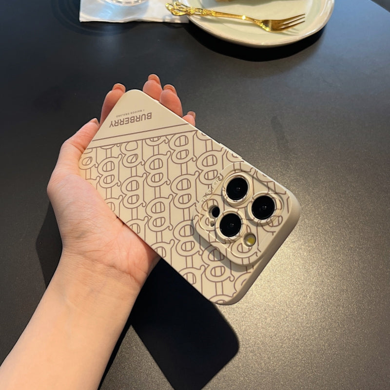 Luxury printed silicone case