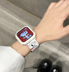 Cute cartoon silicone watch strap