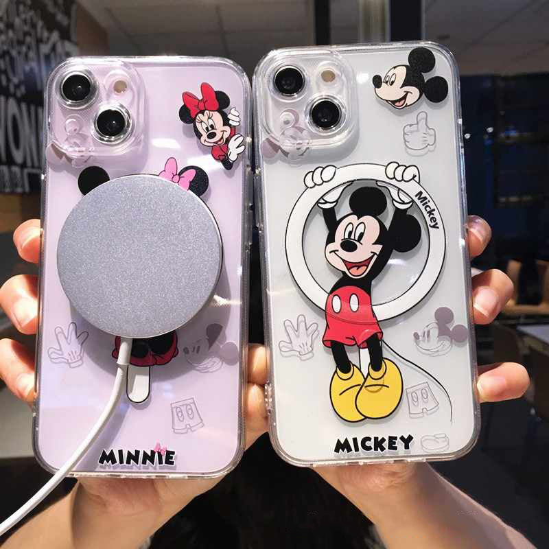 Cute magnetic silicone case