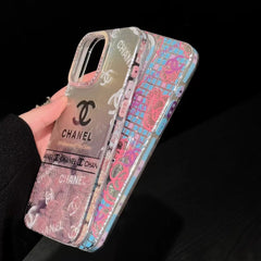 Luxury Shell Pattern Floral Case