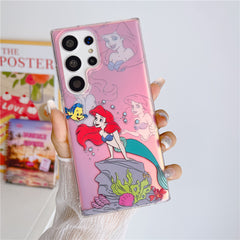 Mermaid cartoon silicone case