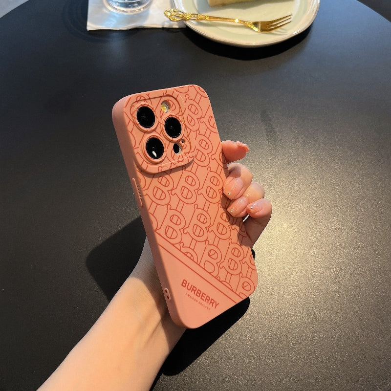 Luxury printed silicone case