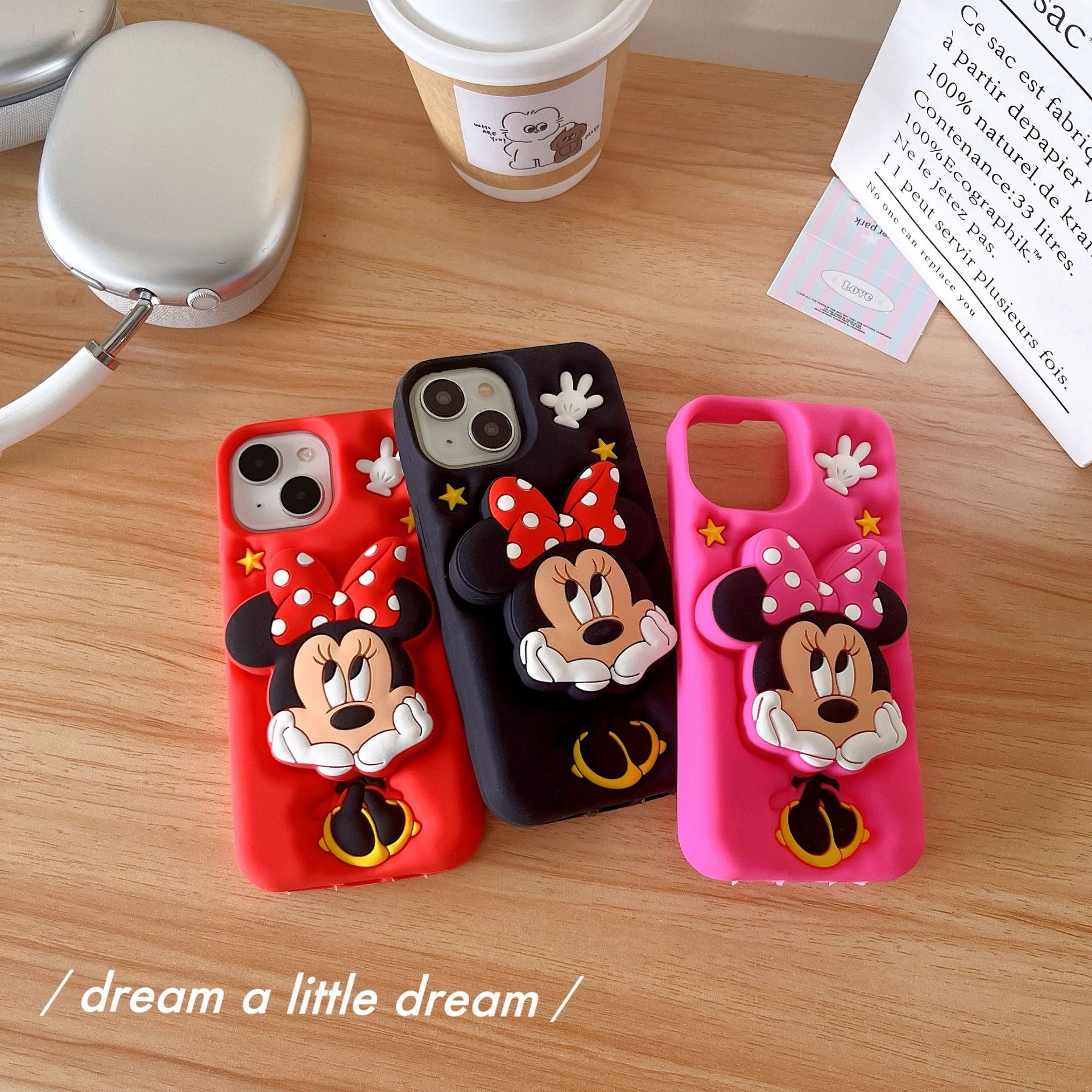 Cute silicone 3D cartoon case