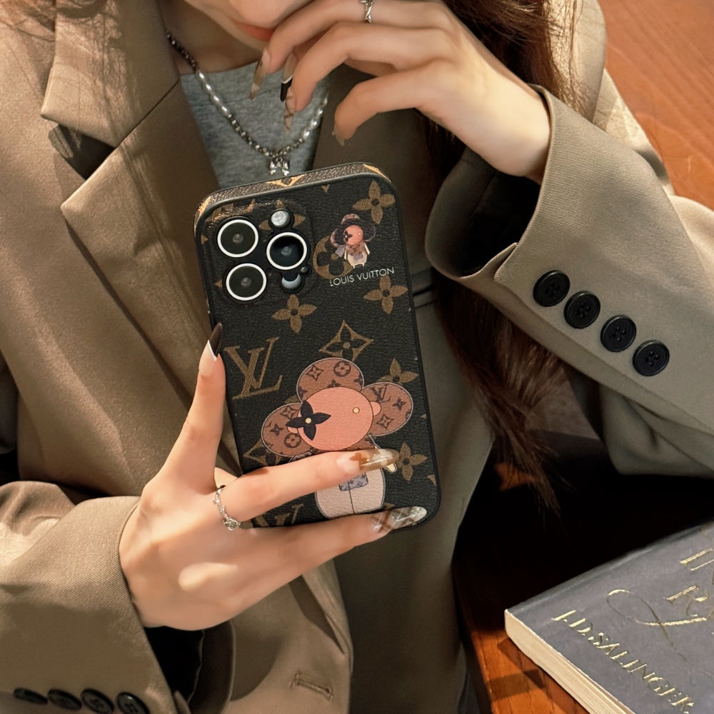 Cute Leather Pattern Phone Case