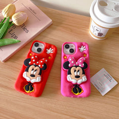 Cute silicone 3D cartoon case