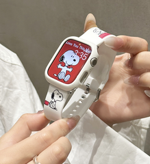 Cute cartoon silicone watch strap