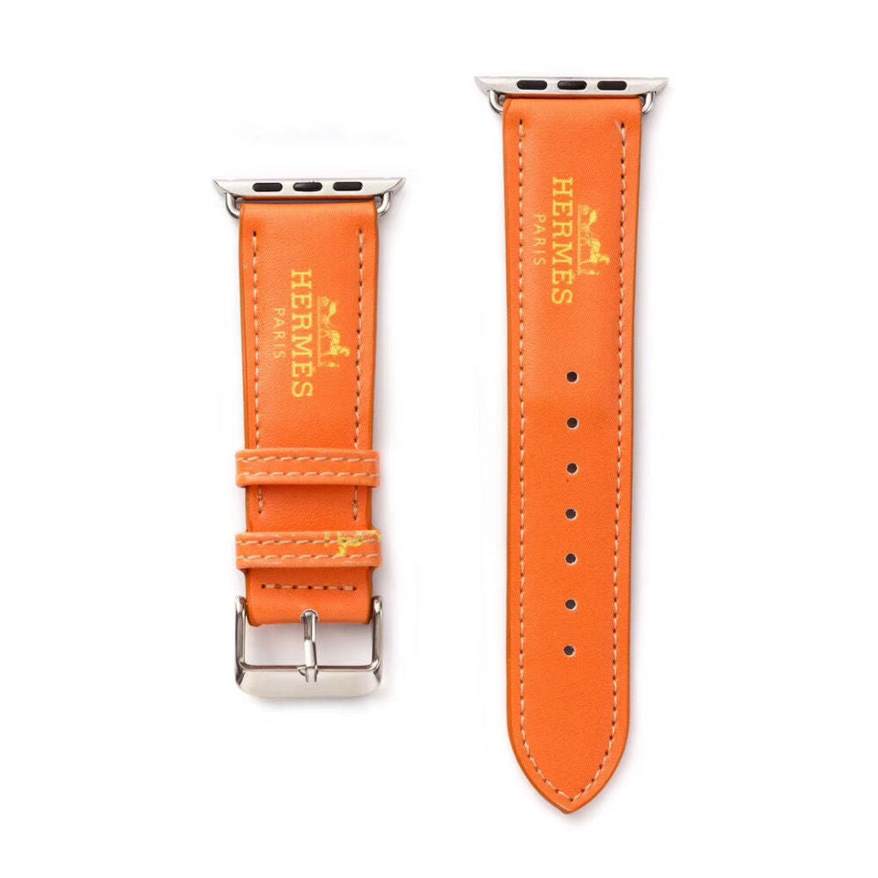 Solid Color Horse Print Apple Watch Band