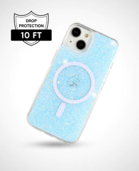 Aquamarine Disco MagSafe Phone Case