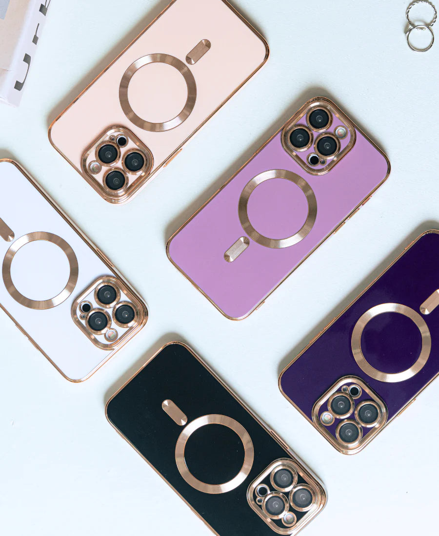 Purple Luxe MagSafe Phone Case