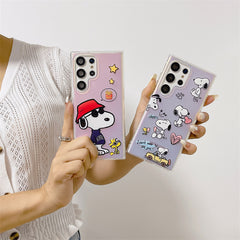 Laser cartoon silicone case