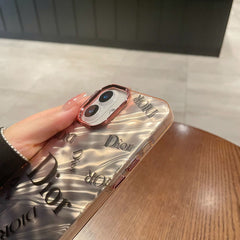 Luxury wave pattern case