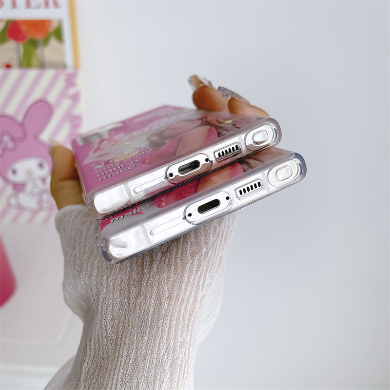 Cute laser cartoon case