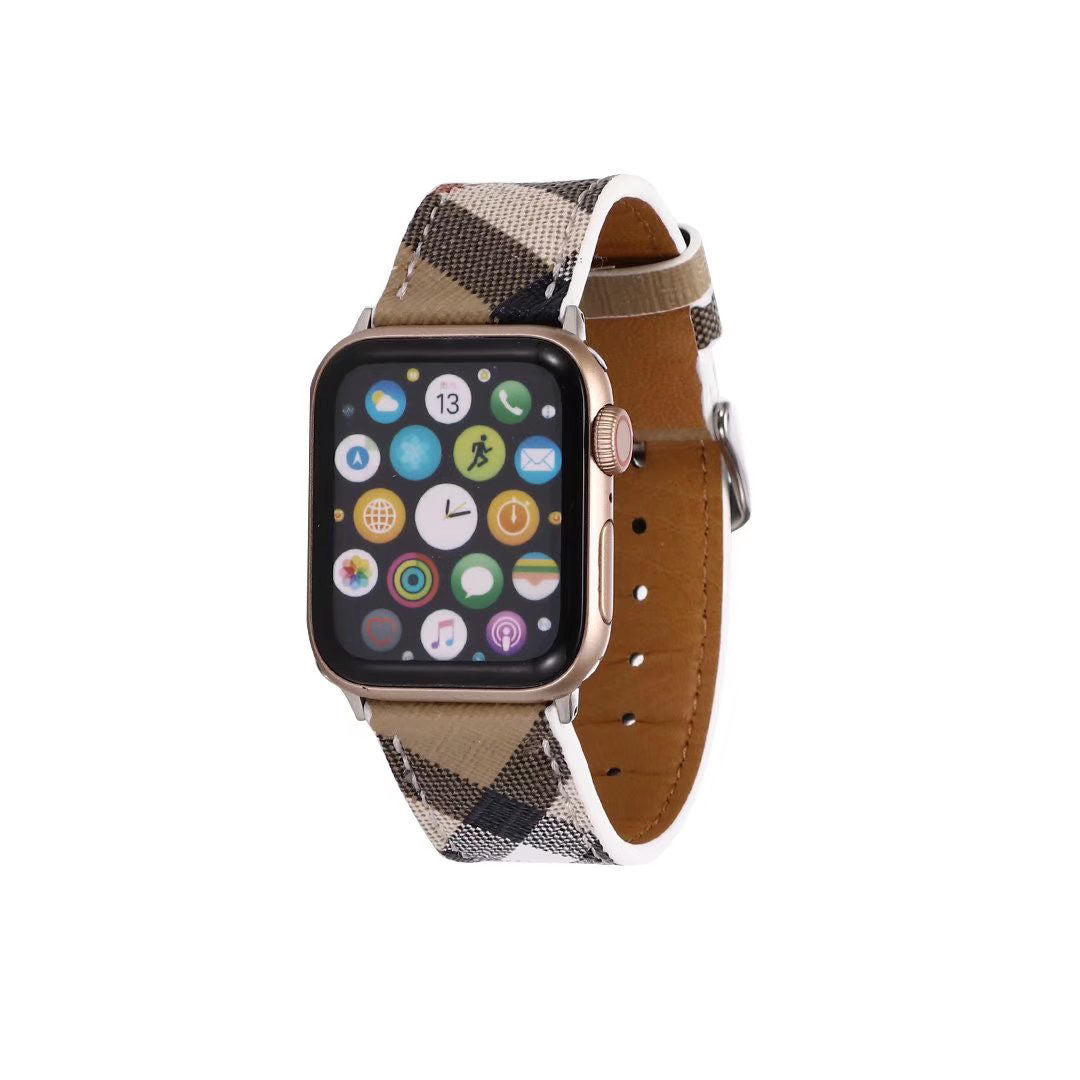 Retro Checkered Apple Watch Band