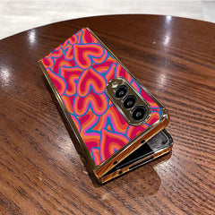 Heart Leather Fold Case