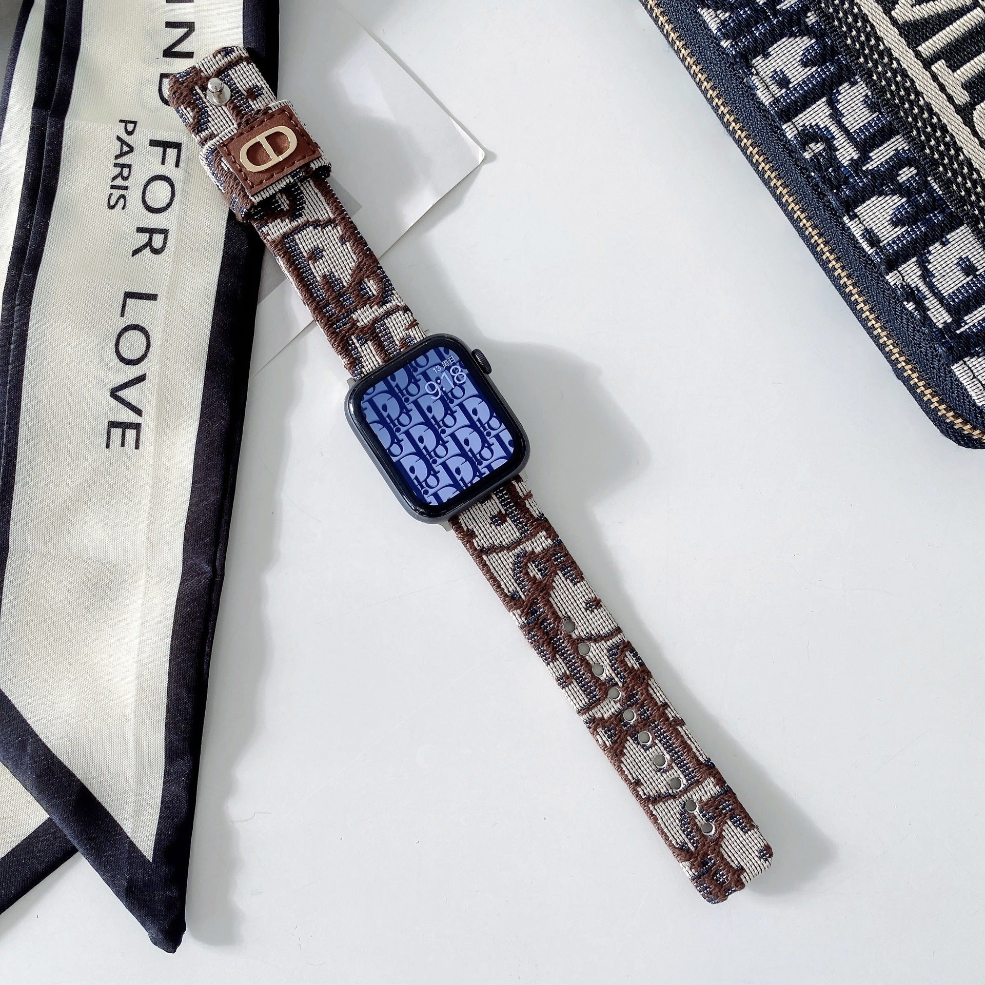 Denim Fashion Watch Strap