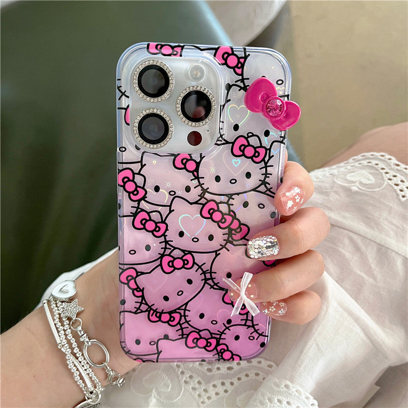 Cute laser cartoon case