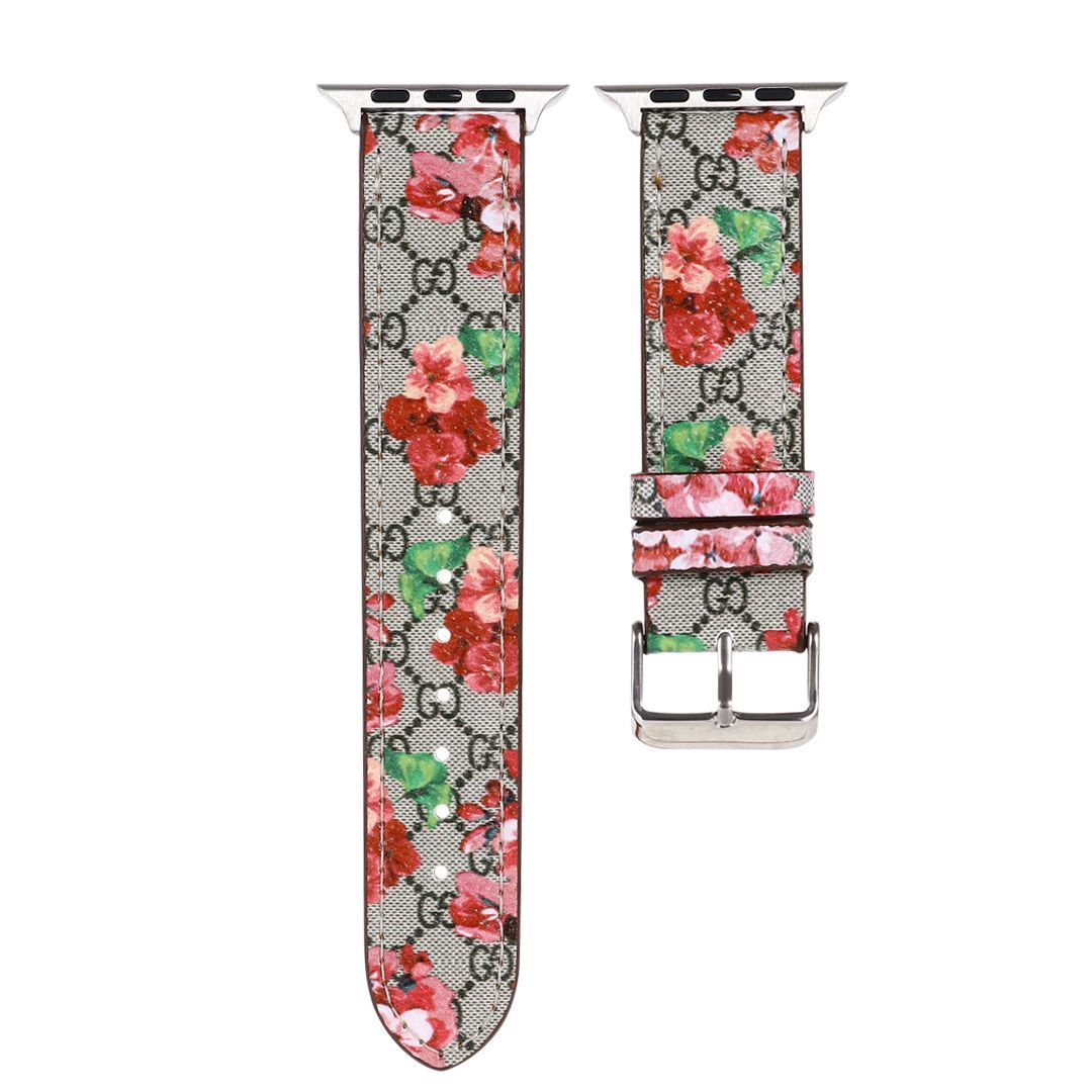 Retro Bee Pattern Apple Watch Band