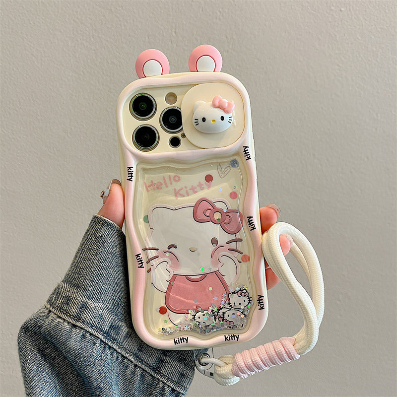 Quicksand Cute Silicone Case