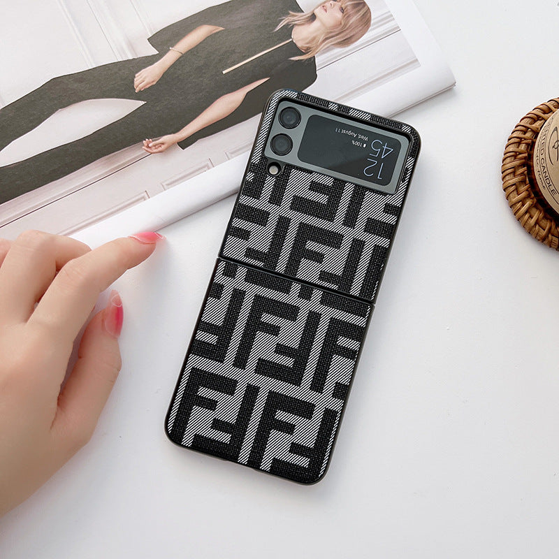 Fashionable Canvas Flip Case