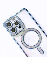 Blue Glam MagSafe Phone Case