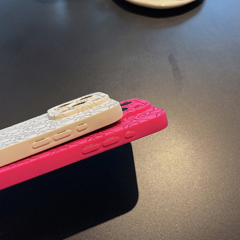 Luxury printed silicone case