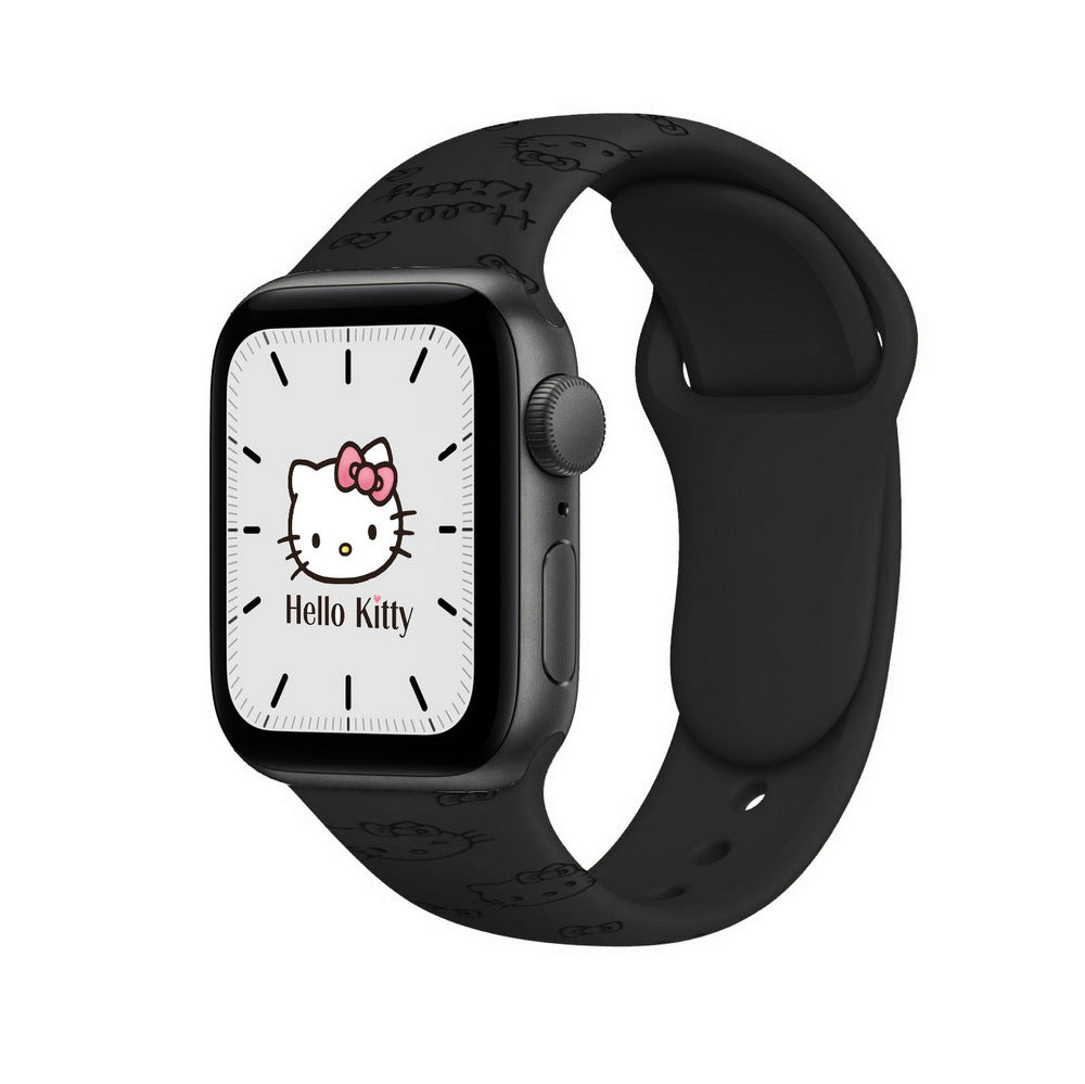 Silicone 3D cartoon watch strap