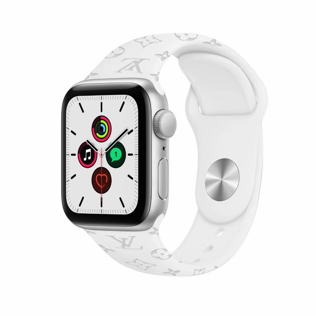 Silicone Embossed Soft Apple Watch Band