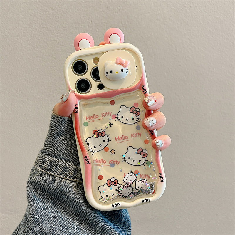 Quicksand Cute Silicone Case