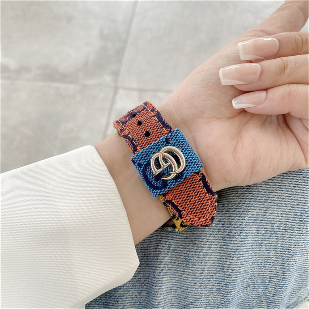 Fashion canvas watch strap