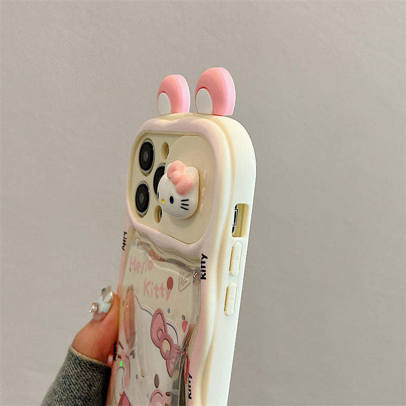 Quicksand Cute Silicone Case