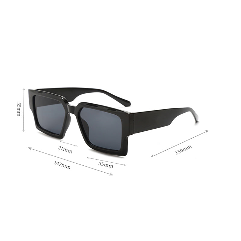 New Luxury Square Frame Sunglasses