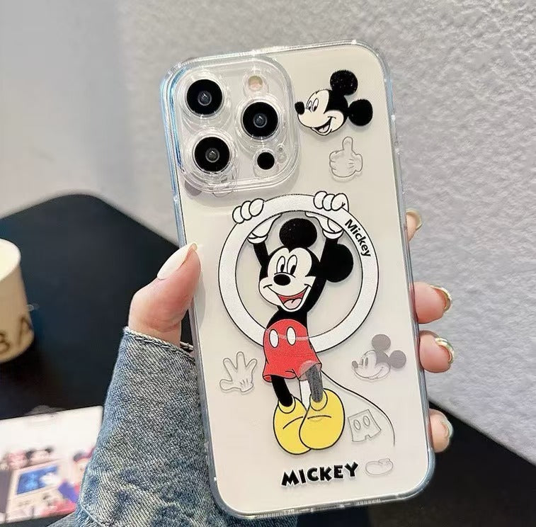 Cute magnetic silicone case