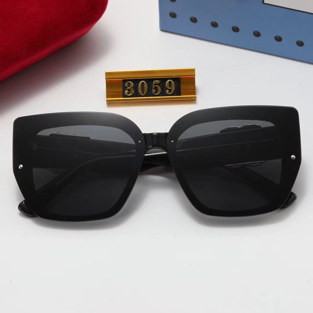 Fashion large frame sunglasses