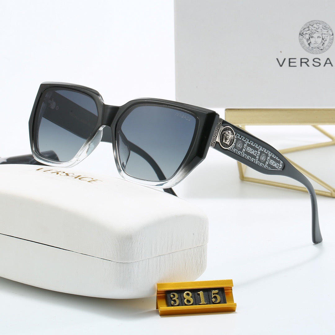 New square frame Medusa sunglasses