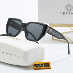 New square frame Medusa sunglasses