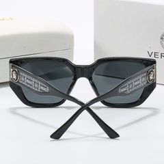 New square frame Medusa sunglasses