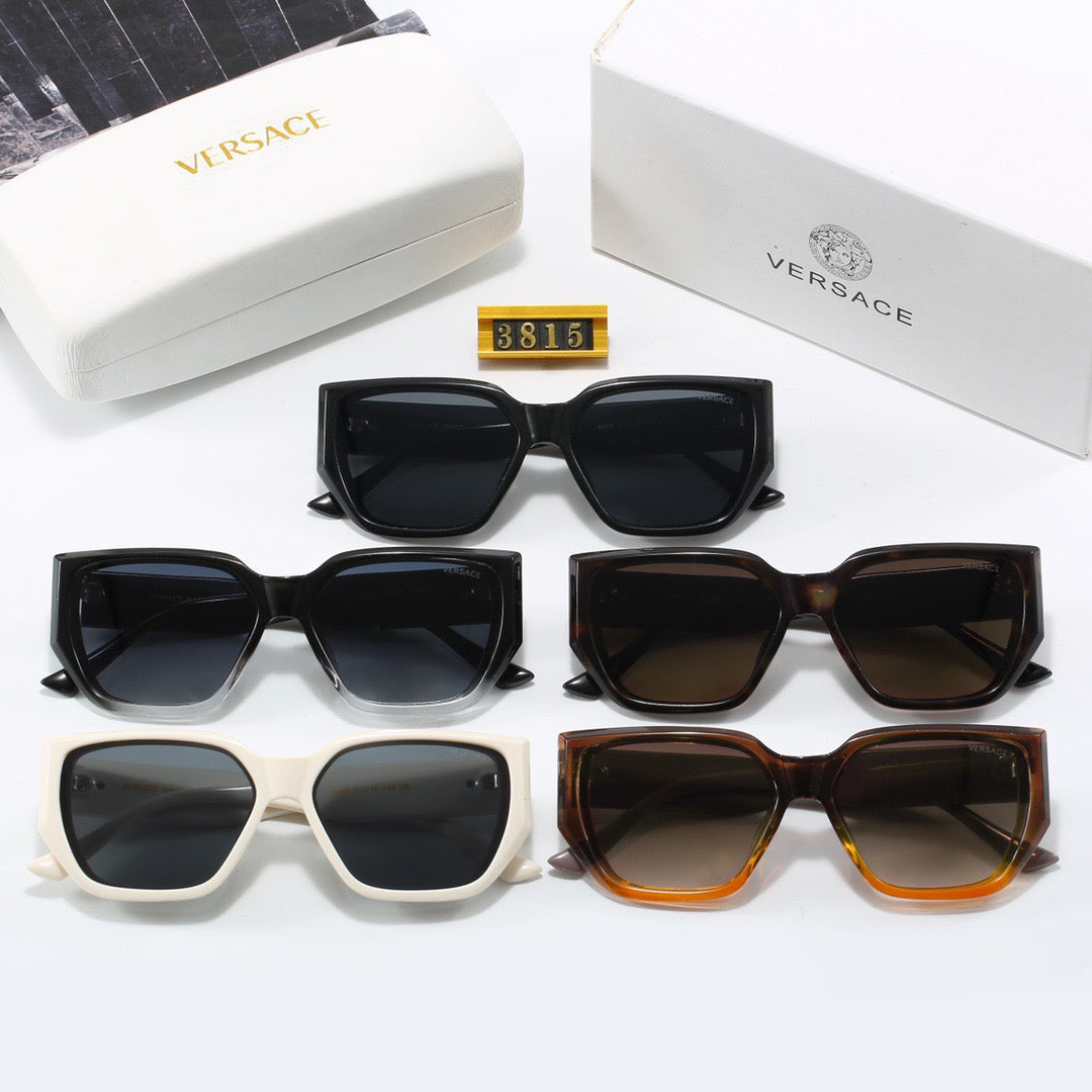 New square frame Medusa sunglasses