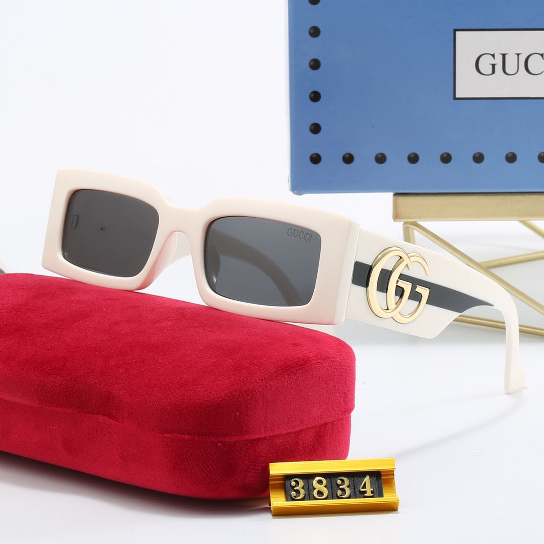 Luxury Cat-Eye  Square Frame Sunglasses