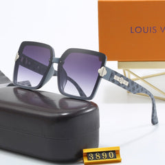 Luxury Square Frame Sunglasses