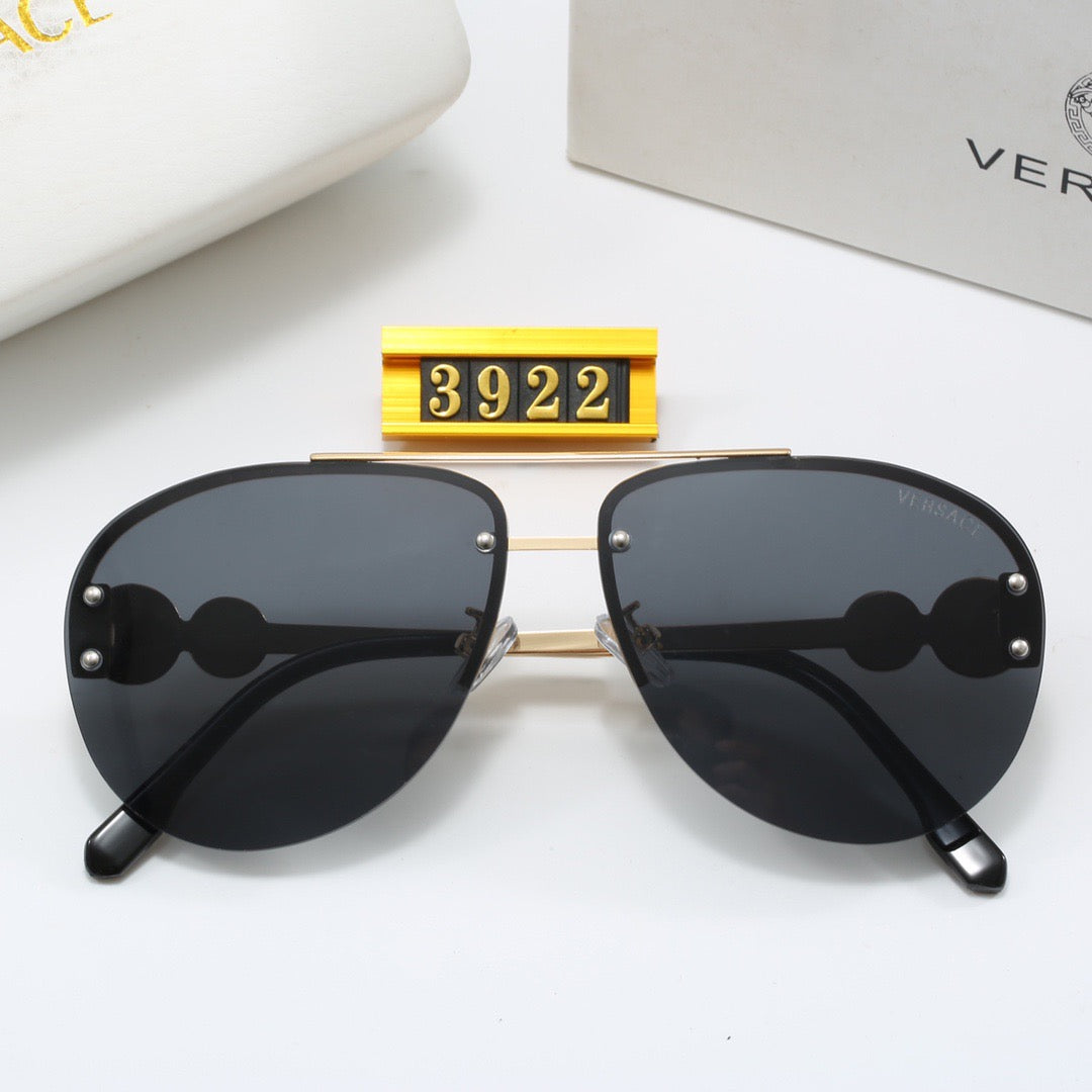 Luxury Metal Medusa Sunglasses