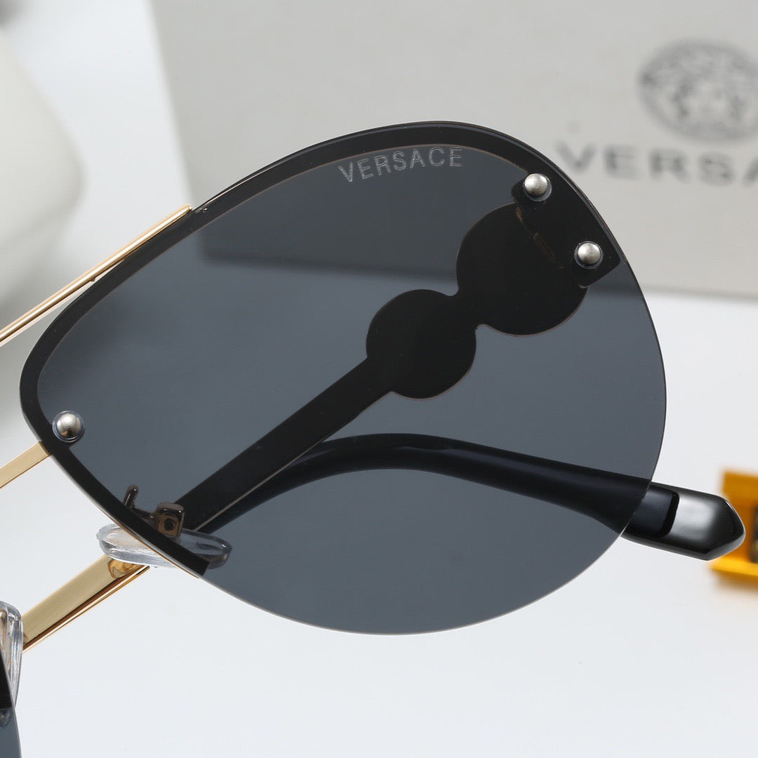 Luxury Metal Medusa Sunglasses