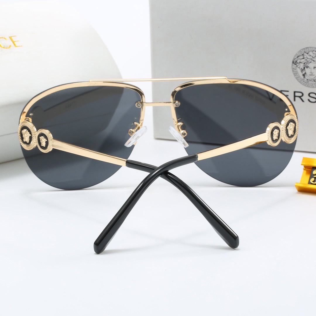 Luxury Metal Medusa Sunglasses