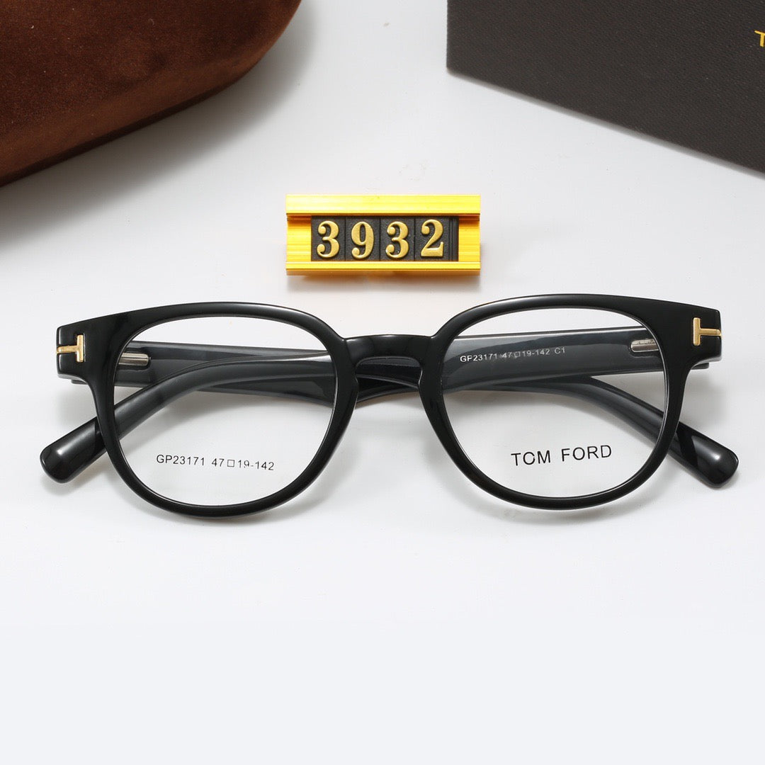 Fashion transparent frame glasses